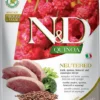 Alimento FARMINA ND Quinoa para Perros Esterilizados de Raza Mediana y Grande con Pato 2,5kg