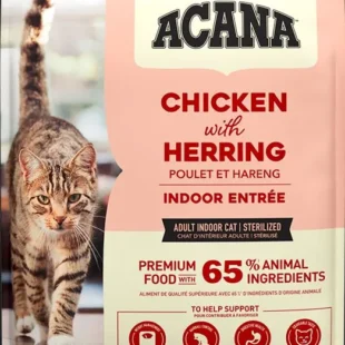 ACANA Feline Adult Indoor 4.5kg: Premium Indoor Cat Food with Fresh Chicken & Fish