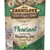 Comida Húmeda Saludable para Gatos: Carnilove Cat Pouch Faisán 24x85gr