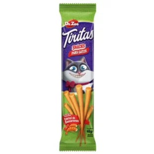 DR ZOO GATO TIRITU: Snack Saludable de Salmón Grillado para Gatos - Pack 24x40g