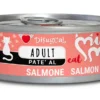 DISUGUAL Mini-Me Cat Salmon 12x85g - Comida Húmeda Saludable para Gatos