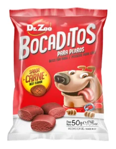 Dr. Zoo Perro Bocaditos Carne 12 × 50 g