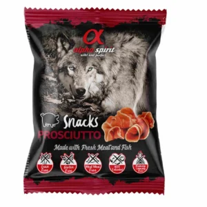 Alpha Spirit Canine Jamón Snacks 24 × 50 g