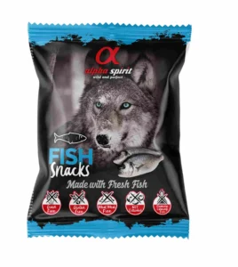Alpha Spirit Canine Pescado Snacks 24 × 50 g