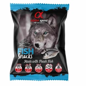 Alpha Spirit Canine Pescado Snacks 24 × 50 g