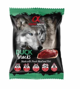 Alpha Spirit Canine Pato Snacks 24 × 50 g