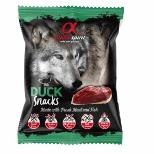 Alpha Spirit Canine Pato Snacks 24 × 50 g