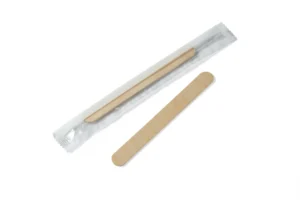 Depresor de madera estéril, 500 uds · material clínico para exploración de la boca