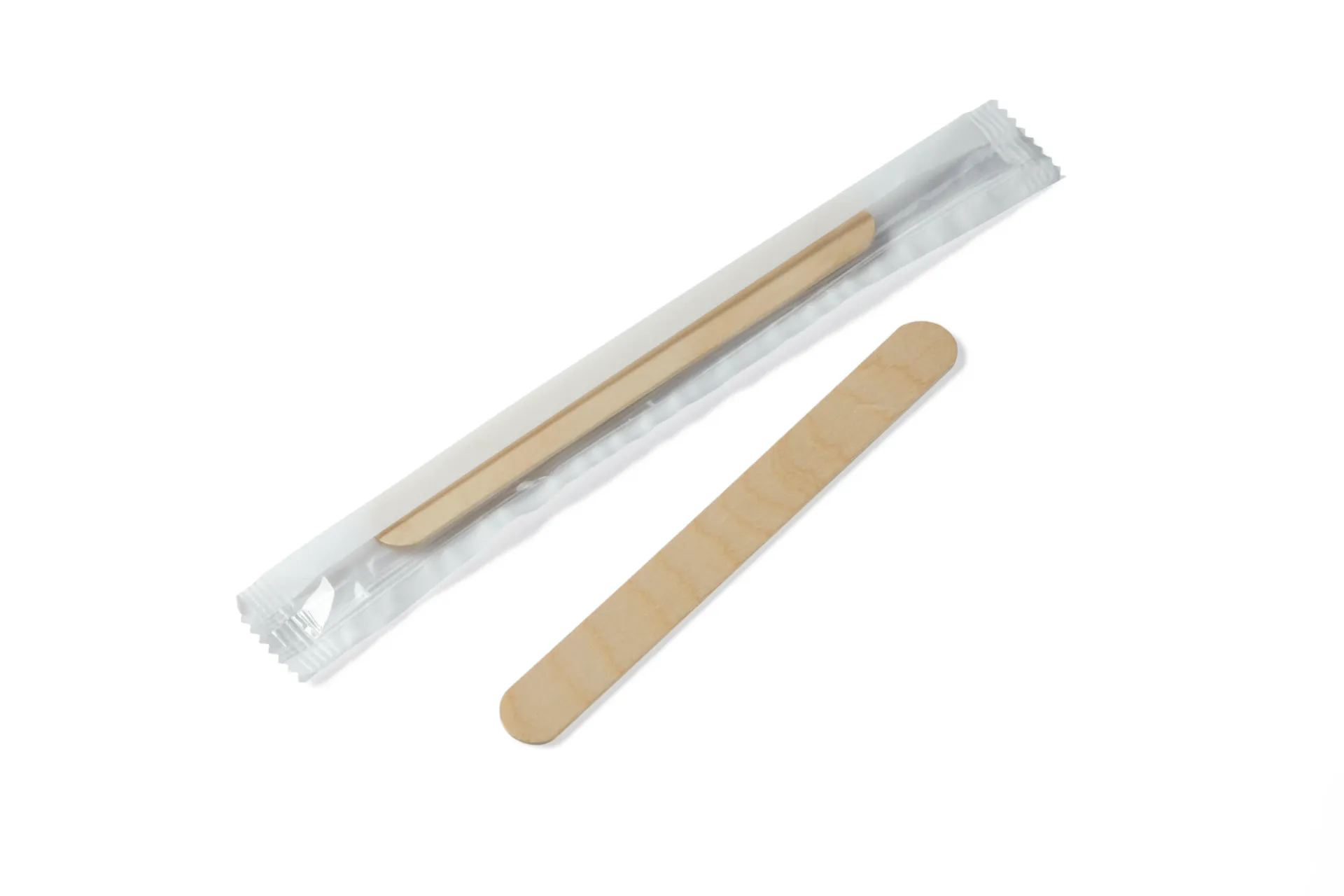 Depresor de madera estéril, 500 uds · material clínico para exploración de la boca