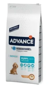 Advance Canine Puppy Medium – Alimento de pollo y arroz para cachorros 3 kg