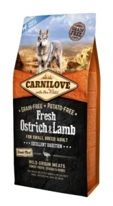 Carnilove Adulto Pequeño Avestruz y Cordero 6 kg para Perros