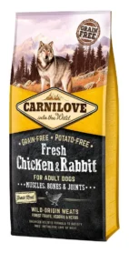 Carnilove Canine Adulto Pollo y Conejo para Articulaciones 12 kg