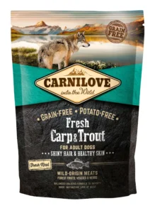 Carnilove Adulto Carpa y Trucha para Perros – Salud de pelo y piel 1,5 kg