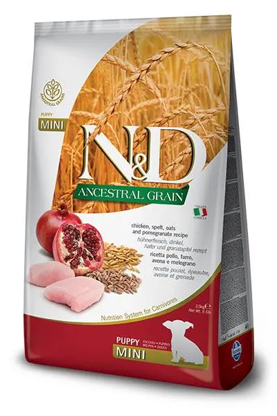 Farmina ND Comida para Cachorros Mini Ancestral Pollo 800 g