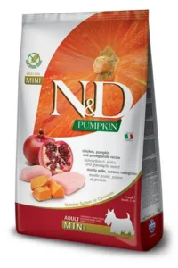 Farmina ND Alimento para Perros Mini Calabaza y Pollo 800 g