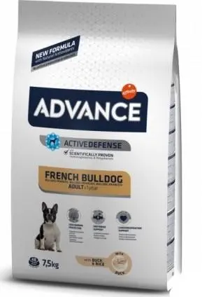 Advance para Bulldog Francés Adulto 7,5 kg – Nutrición específica