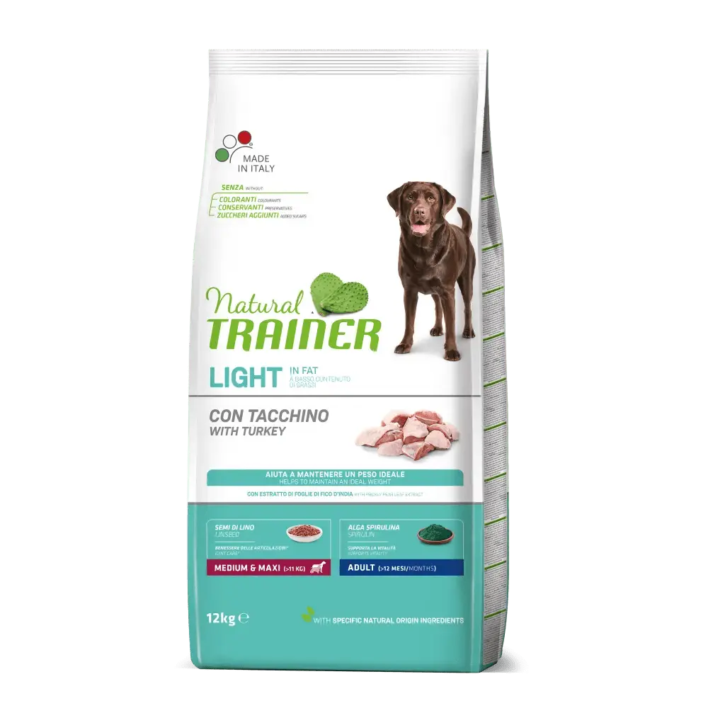 Natural Trainer para Perros Adultos de Raza Mediana y Grande 12 kg