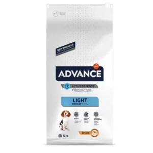 Advance Canine Pollo 12 kg – Pienso light para perros adultos medianos