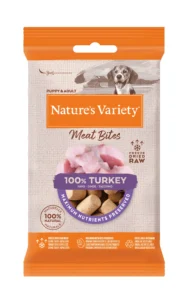 Nature’s Variety Bocaditos Liofilizados de Pavo 20 × 20 g