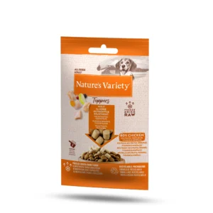 Nature’s Variety Toppers de Pollo Liofilizado 20 × 15 g