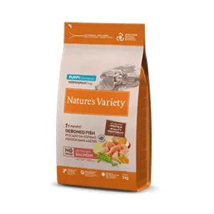 Nature’s Variety Mini Puppy Salmón 600 g – Alimento natural para cachorros sin granos