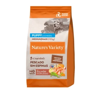 Nature’s Variety Pienso para Cachorros Sin Granos de Salmón 12 kg
