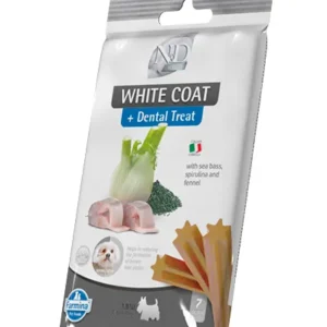 Farmina Deliciosas Galletas Treat ND White Mini 15 × 60 g para Mascotas Pequeñas