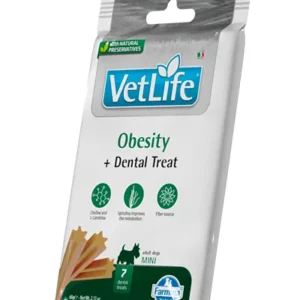Farmina Vet Life para Perros Mini Adultos con Obesidad 15 × 60 g