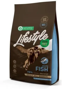 Alimento Natural para Perros sin Granos de Pescado Blanco 1,5 kg – Nature’s p
