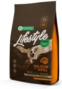 Alimento Natural para Cachorros sin Granos – Nature’s p dog lifestyle GF junior salmón