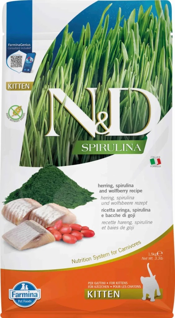 Farmina ND Spirulina y Arenque 1,5 kg