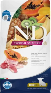 Farmina ND Alimento para Cachorros Mini Tropical Cordero 1,5 kg