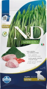 Farmina ND Alimento para Cachorros Mini Spirulina y Cordero 2 kg