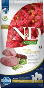 Farmina ND Quinoa Cordero Mediano – Control de peso para perros