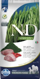 Farmina ND Spirulina para Perros Medianos y Grandes de Cordero 7 kg