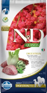 Farmina ND Quinoa Digestión para Perros Medianos/Grandes con Cordero 7 kg
