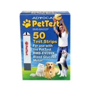 TIRAS GLUCOMETRO PET TEST FARMANIAML