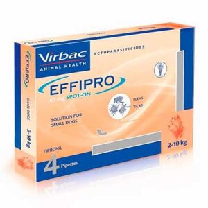 Effipro 67 mg Spot On Perro 2-10 kg 4 Pip V2 (Nuevo)