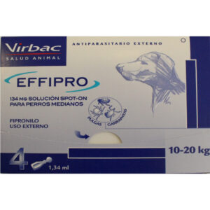 Effipro 134 mg Spot On Perro 10-20 kg 4 Pip
