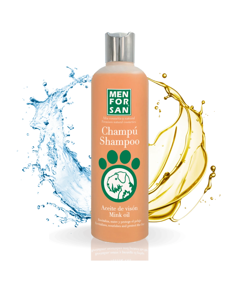 Menforsan Champú protector con aceite de visón 1 litro