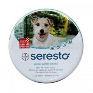 Collar Seresto 70 cm para perros de más de 8 kg · antiparasitario externo