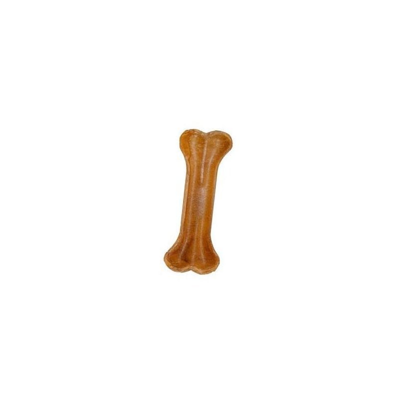 Hueso prensado 10 cm 2 uds Biozoo · cuero de vacuno para perros