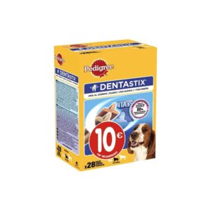 Pedigree Dentastix Multipack Grande 28 uds (1,08 kg) · snack dental para perros