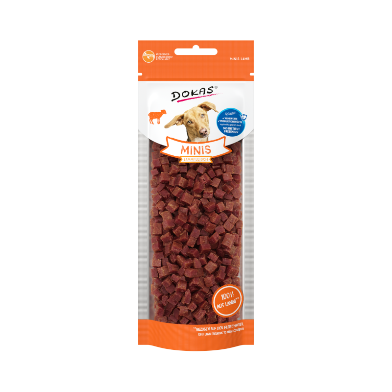 Dokas Mini Pechuga de Pato 70 g · snack para perros