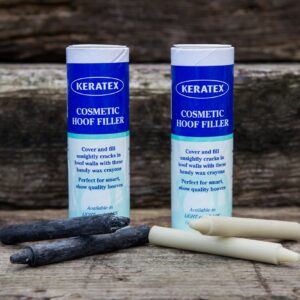 Keratex Cosmetic Hoof Filler 15 g · relleno cosmético para cascos de caballos