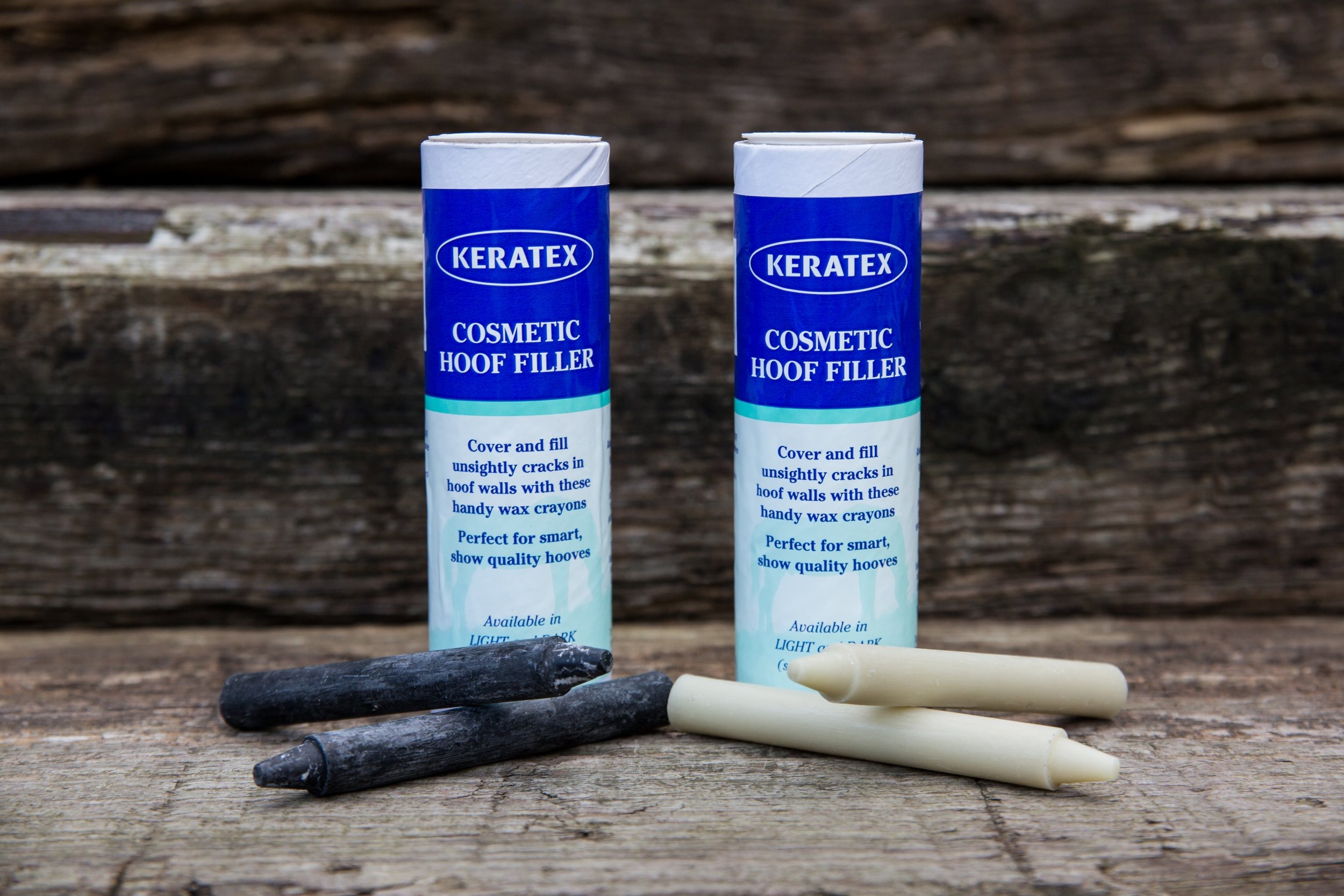 Keratex Cosmetic Hoof Filler 15 g · relleno cosmético para cascos de caballos