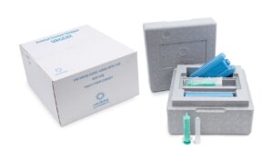 Caja de transporte para semen fresco equino · envío de dosis seminales