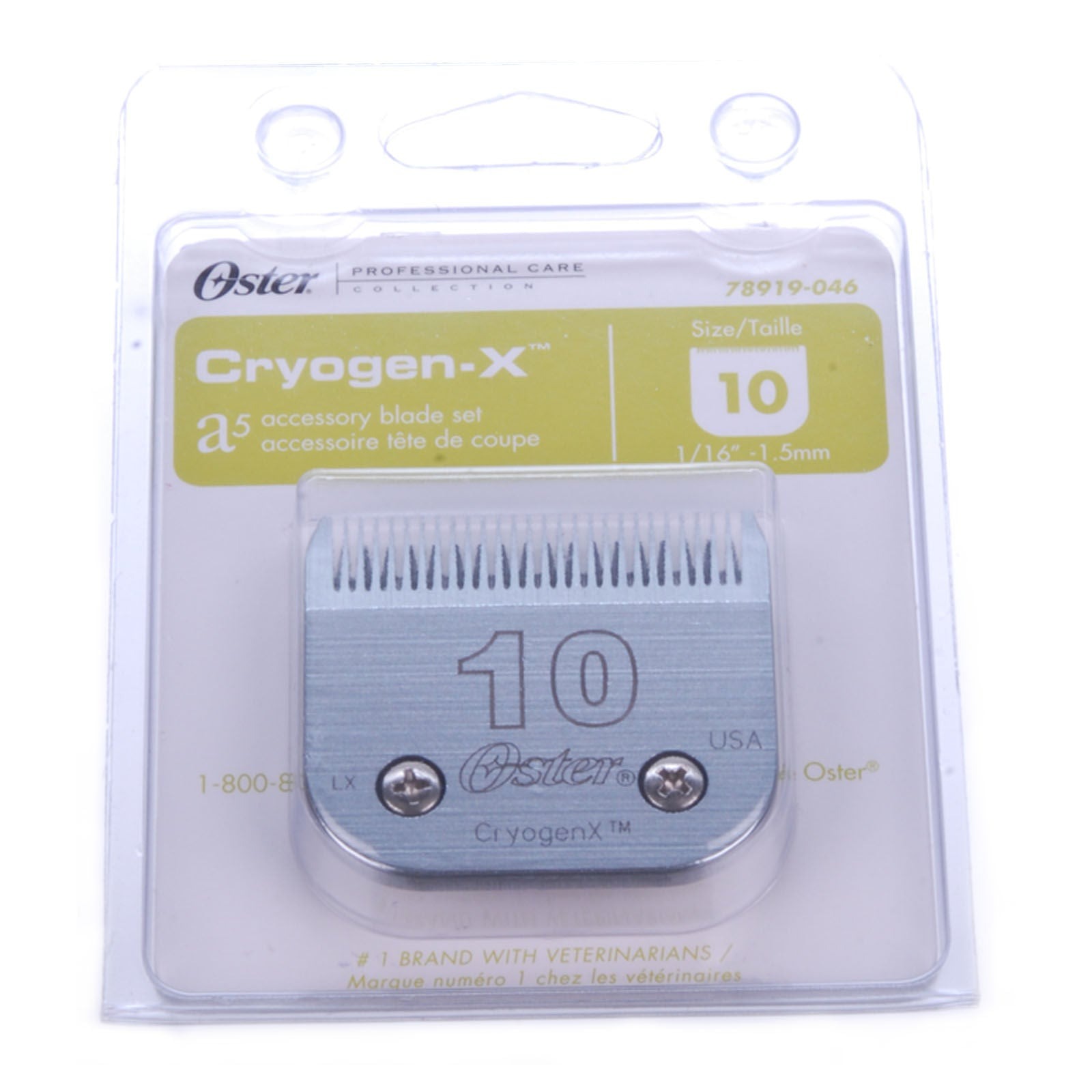 Cabezal de esquiladora size 10 corte 1,6 mm · recambio para esquilado de caballos
