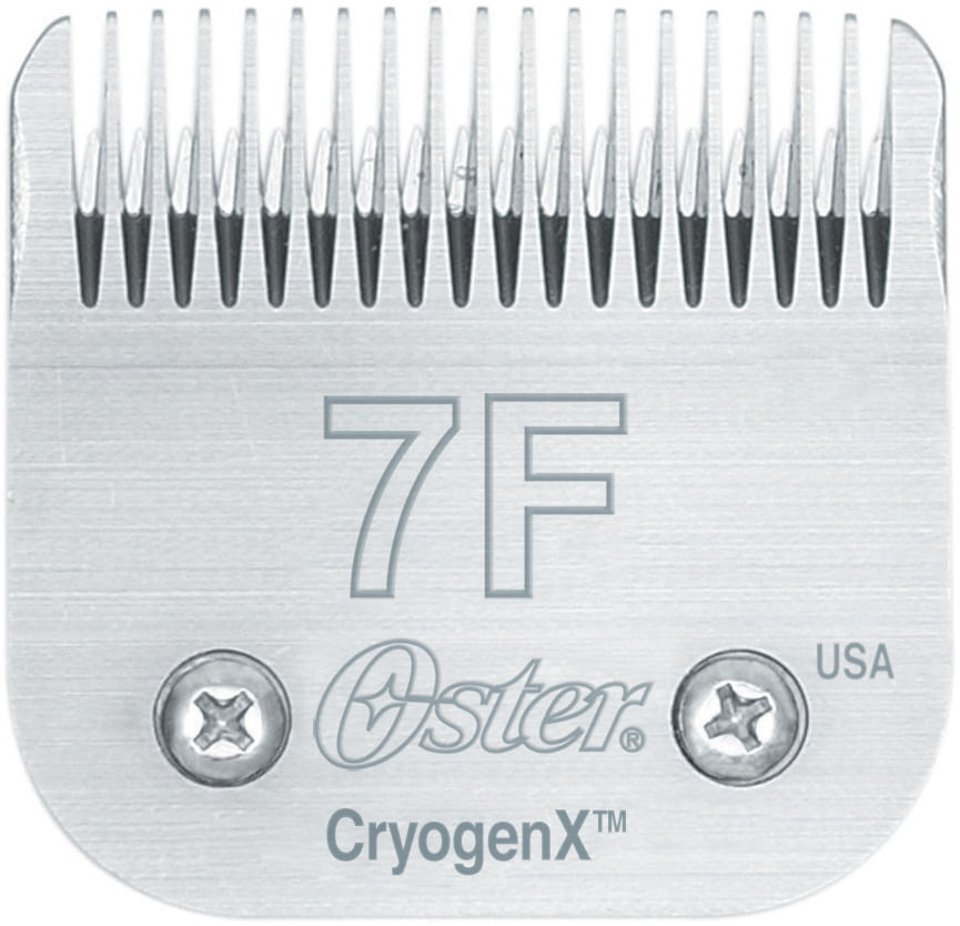 Cabezal de esquiladora size 7F corte 3,2 mm · recambio para esquilado de caballos