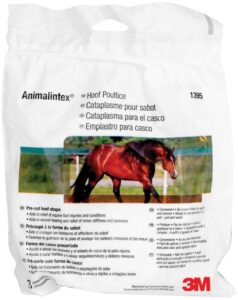 Animalintex Hoof Shaped · apósito en forma de casco para cataplasmas
